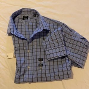 MEN’s NWT ARROW BLUE DRESS SHIRT